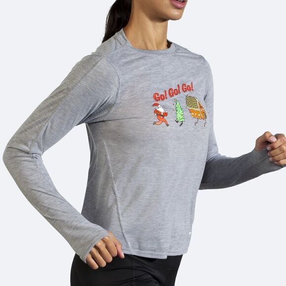BROOKS - Run Merry Shirt Long Sleeve - Picture 5 of 8